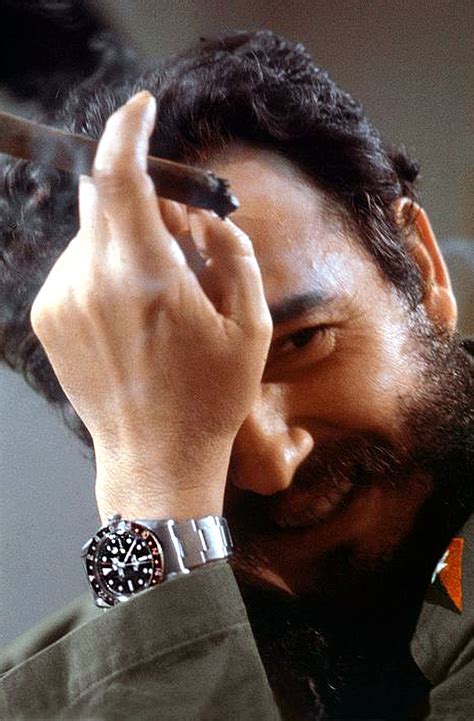 fidel castro con rolex